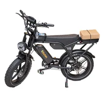 Bicicleta Ebike Elétrica Bluhan V8 Max 1000W 20"