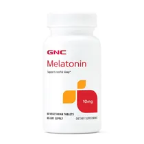 GNC Melatonina 10MG 60 Cápsulas Vegetarianas