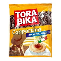 Café Cappuccino Tora Bika Sem Açúcar Sachet 25G