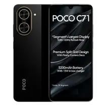 Smartphone Xiaomi Poco C71 DS Lte 4/128GB 6.88" 32/8MP A15 15W - Black