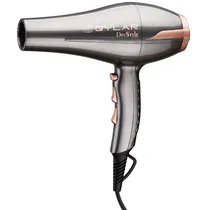 Secador de Cabelo Qylar Drystyle QY-0419 / 2000W / 2 Velocidades / 3 Temperaturas / 220-240V ~ 50/ 60HZ - Cinza