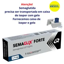 Wegovy Semaglix Forte Semaglutida 1,70 MG com 4 Doses Injetáveis