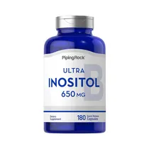 Vitamina Piping Rock Ultra Inositol 650MG 180 Cápsulas