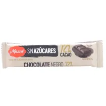 Chocolate Mazzei 72% Amargo Sem Açúcar - 25G