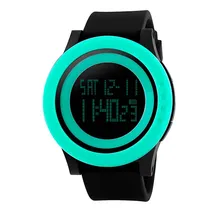 Relogio Masculino Digital Skmei 1193 BKGN - Preto Verde