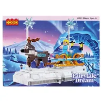 Cogo Bloques Cogo Girls Fairytale Dream 306PZAS Plastico 6+ Años Multicolor