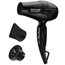 Mini Secador de Cabelo Babylisspro Nano Titanium Bambino BNT5510UZ 1200W 2V - Black