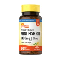 Vitamina Sundance Vitamin Mini Fish Oil 1300MG 60 Cápsulas