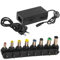 Fonte de Alimentaçao / Carregador Universal Mox para Notebook MO-CB881 / 96W / Bivolt - Preto