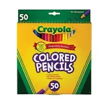 Crayola C684.050 Set de 50 Lapices de Colores