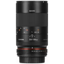 Lente Samyang Fuji MF DSLR 100MM F/2.8 X-Mount FF