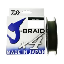 Hilo de Pesca Daiwa J-Braid 4X 22.67KG 0.33MM 270M Green