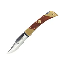 Navaja de Caza Muela 25-M Madera Y LatóN