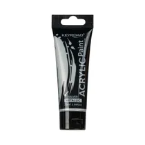 Pintura Acrílica Keyroad KR972212 75ML Plata