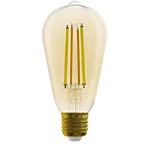 Lâmpada Smart Sonoff B02-F-ST64 M0802040004 Wi-Fi/700LM/7W/220V - Amarelo Âmbar