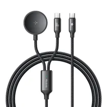 Cabo Mcdodo CA-4210 2 En 1 USB-C + Samsung 60W 1.2M - Black