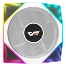 Cooler Fan para Gabinete Darkflash DM18 Single Argb - Branco