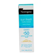 Neutrogena Protector Solar Hydro Boost Sun Fresh FPS50 Sin Color