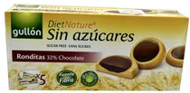 Biscoito Gullón Ronditas 32% Chocolate Sem Açúcares
