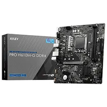 Placa Mãe MSI Pro H610M-G DDR4 Socket LGA 1700 / VGA / DDR4