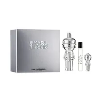 Kit Perfume Karl Lagerfeld Ikonik Man Eau de Parfum 3 Piezas