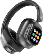 Fone de Ouvido Sem Fio Joog Sense Pro SD10 Hybrid Anc Magnetic Touch Control LCD - Silver