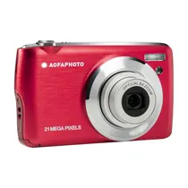 Câmera Digital Agfaphoto Realishot DC8200 - 21MP - SD 16GB - Tela 2.7" - Vermelho