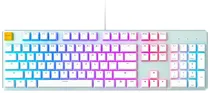 Teclado Gaming Glorious Glo-GMMK-FS-BRN-W RGB Branco - com Fio (Inglês)