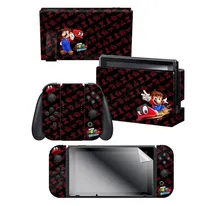 Adesivo para Nintendo Switch Mario Odyssey Kingdoms Repeat 022729 com 3 Adesivos