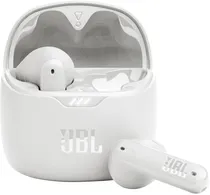 Fone de Ouvido JBL Tune Flex Bluetooth - Branco (com Cancelamento de Ruído)