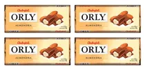 Chocolate Ambrosoli Orly Almendra 4X3 100G