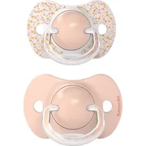 Suavinex Nursery Chupete Fisio 6/18M 2UNID. Dreams L3 Sil 6-18M+ Rosa