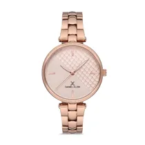 Relógio Analógico Feminino Daniel Klein Premium DK.1.12556-2 - Rosa Ouro