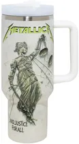 Copo Térmico Weedoo Metallica And Justice For All (1.2L) White