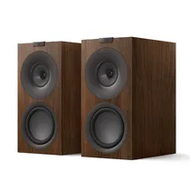 Caixa Kef Q Concerto Meta Bookshelf Walnut 3 Vias
