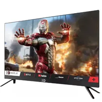 TV Smart LED 43" HD Play TVHDS43F2 Frameless FHD/HDMI/Android