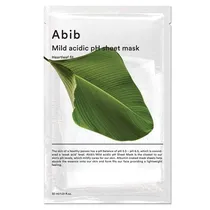 Máscara Facial Abib Mild Acidic PH Sheet Mask Heartleaf Fit - 10 Unidades