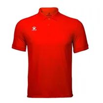 Camiseta Deportivo Masculino Kelme Polo Basic Mangas Cortas Red