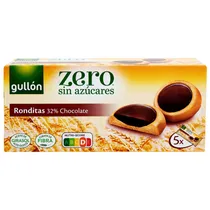 Biscoitos Redondinhos Gullón Sem Açúcar 186GR