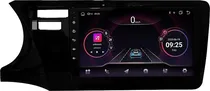 Multimídia Hetzer H-Pro 4G Android 14 Tela de 9" Honda City 2015/19