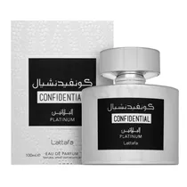 Perfume Masculino Lattafa Confidential Platinum Edp 100ML