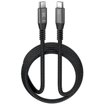 Cabo USB-C Klip Xtreme Powergo 550 KAC-550-6FT 100W (1.8M) - Black