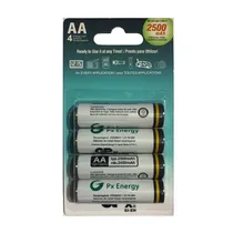 Pilha Recargables GP AA X4 2500 Mah