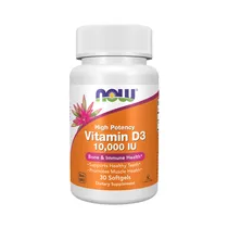 Vitamina Now Vitamin D3 10,000 Iu 30 Softgels