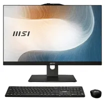 Computador MSI All In One Modern AM242TP1M-839US - Intel Core 7-150U 1.8GHZ - 16/1TB HDD + 1TB SSD - com Mouse e Teclado - 23.8" - Touchscreen - Preto