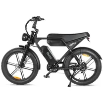 Bicicleta Bike Eletrica Bluhan V8 Pro / 250W / 25KM/ H / 20" / Suporta Até 120KG - Preto