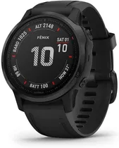 Relógio Smartwatch Garmin Fenix 6S Pro - Preto