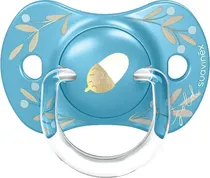 Suavinex Nuery Chupete Fisiologico 18M Premium Gold Poliamida 18M+ Azul