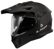 Capacete para Moto LS2 Pioneer II MX702 - Tamanho XXL (63-64) Solid Matt Black