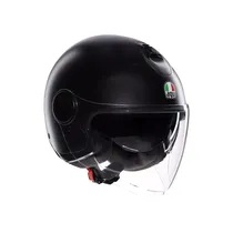 Capacete para Motociclista Agv Aberto Eteres Mono Matt Black